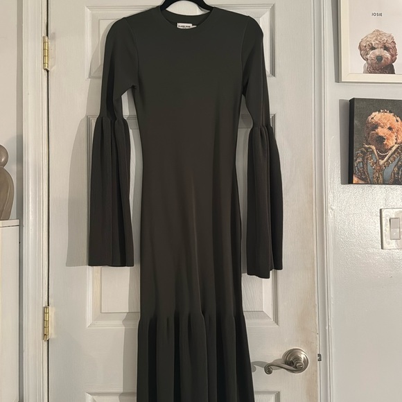 Hunter Green Knit dress - Picture 1 of 5